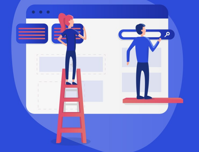 A website homepage with an elegant design, high-quality images, and well-structured navigation.