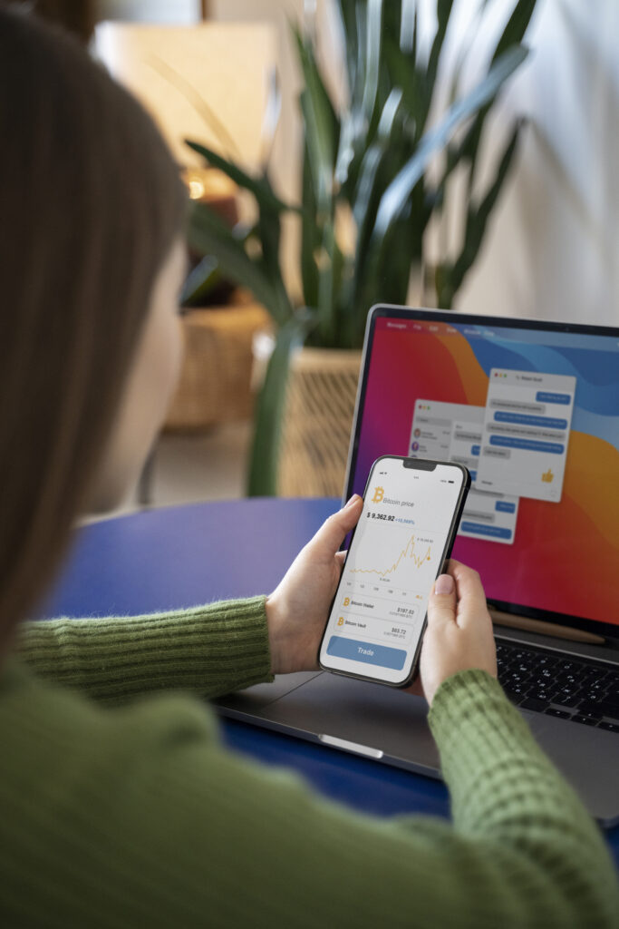 A modern smartphone displaying a mobile-optimized website.