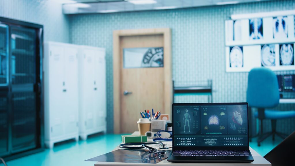 High-quality professional photography building patient trust on a clinic website