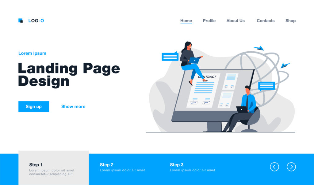 website navigation clinics