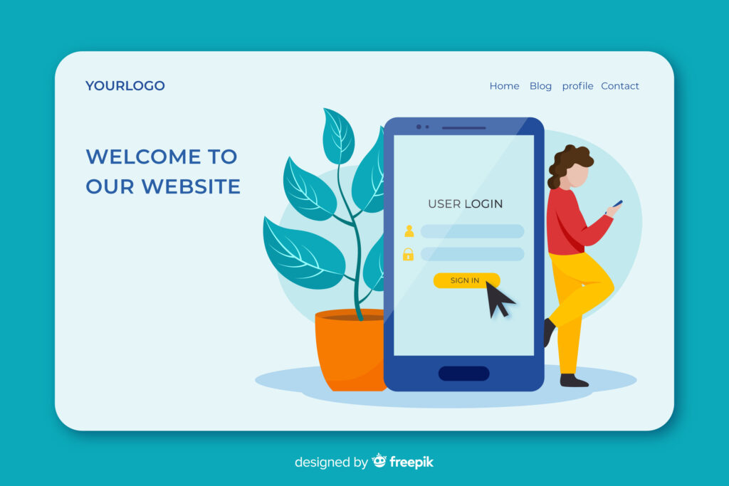 mobile-first website for aesthetic clinics