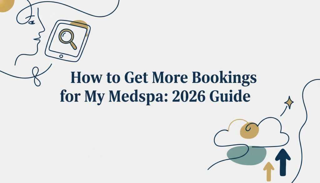 how to get more bookings for my medspa