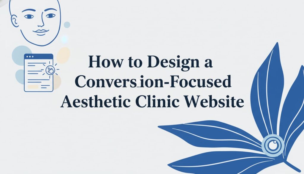 how to design a conversion-focused website for an aesthetic clinic