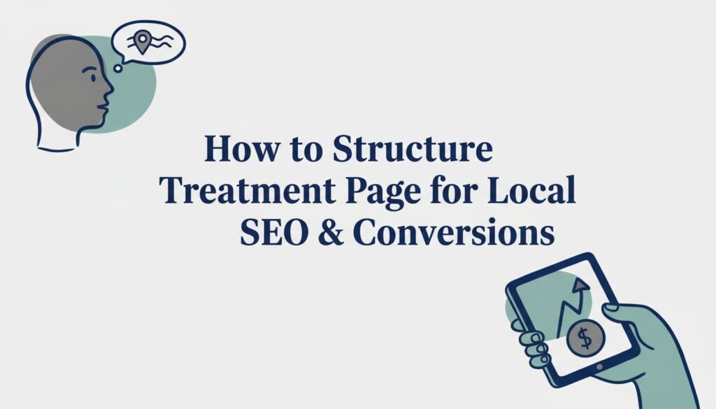 how to structure a treatment page for local seo and conversions