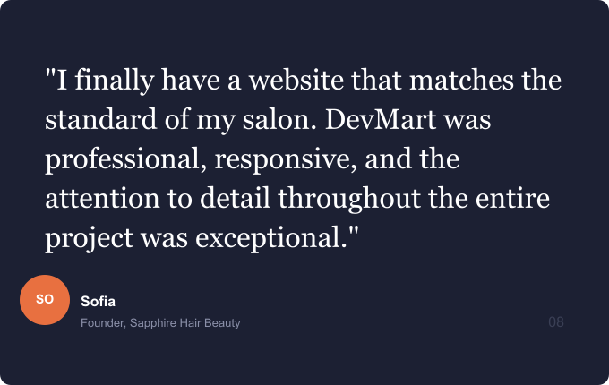 DevMart Reviews