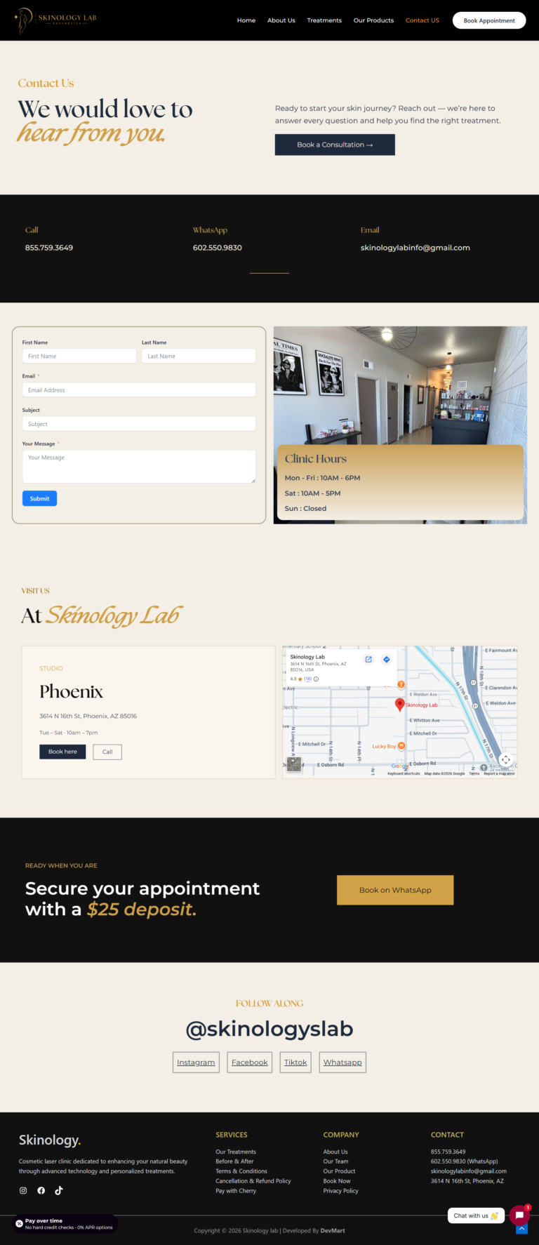 Skinology Lab AZ