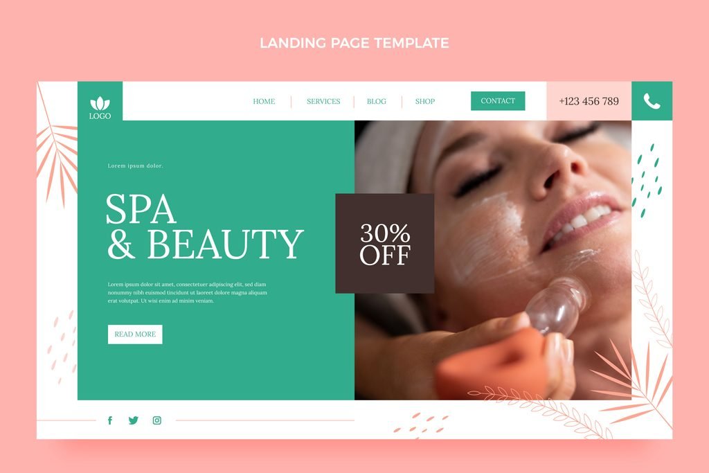 navigation structure med spa website