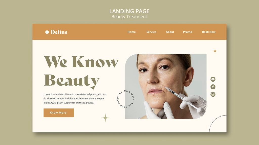blog on aesthetic clinic website